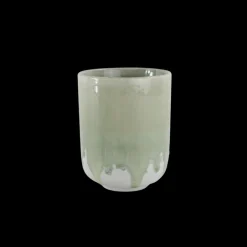 Basic u0026 More 6 stk. Asta Krus i Grøn m. Løbeglasur> Kopper & Krus