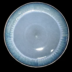 Basic u0026 More 4 stk. ASTA Middagstallerkener i Blå m. Løbeglasur (Ø26cm)> Middagstallerkener