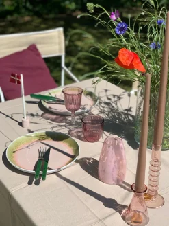 Basic u0026 More 6 stk. ASTA Tallerkener i Rosa m. Løbeglasur (Ø17cm)><noscript><img width=