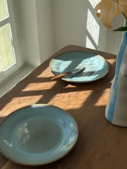 Basic u0026 More 6 stk. Frokosttallerken FRANK (20,5cm) Grøn><noscript><img width=