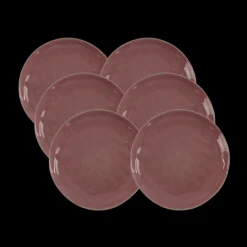 Basic u0026 More 6 stk. Frokosttallerken MONICA Lyserød (20,5cm)> Julegaver Til Hende|Frokosttallerkener