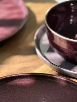 Basic u0026 More 6 stk. Middagstallerken Bonnie Lilla (26,5cm)><noscript><img width=