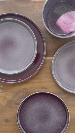 Basic u0026 More 6 stk. Middagstallerken Bonnie Lilla (26,5cm)><noscript><img width=