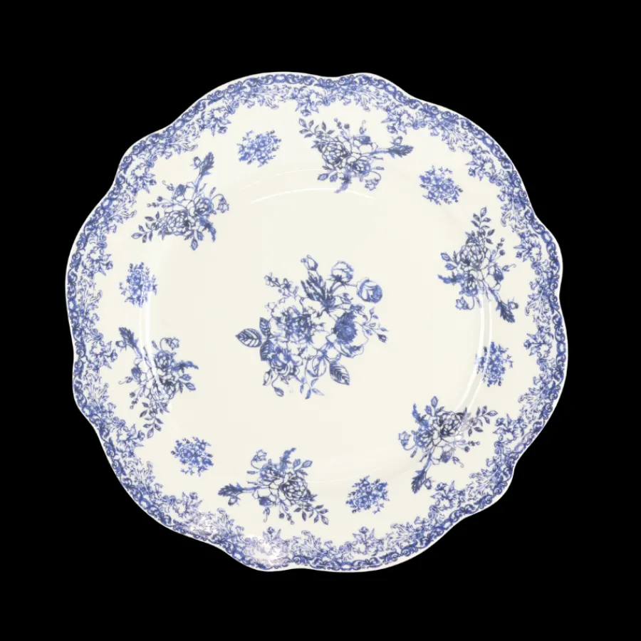 Basic u0026 More 6 stk. Middagstallerkener DINNA i Blå (Ø27x2,2 cm)> Julegaver Til Hende|Middagstallerkener