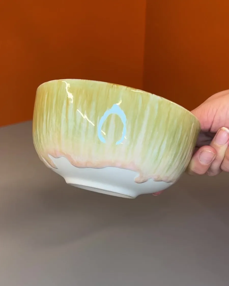 Basic u0026 More ASTA skål m/løbeglasur rosa> Skåle & Fade