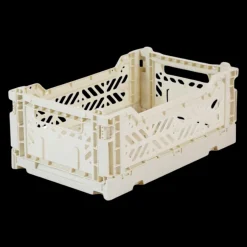 Aykasa foldekasse, coconut milk- Mini L: 27 x W: 17 x H: 11 cm>Børn Opbevaring|Opbevaring