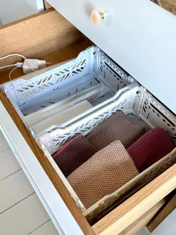 Aykasa foldekasse, coconut milk- Mini L: 27 x W: 17 x H: 11 cm>Børn Opbevaring|Opbevaring