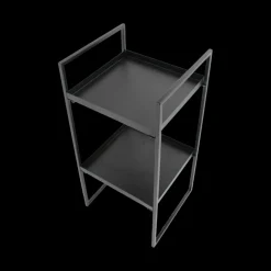 Basic u0026 More BAZTIAN Sidebord (27x25,5x55 cm). Mat Sort><noscript><img width=