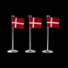 Ukendt Bordflag dannebrog pk/3 stk, 20cm metal> Julegaver Til Hende|Julegaver Til Ham