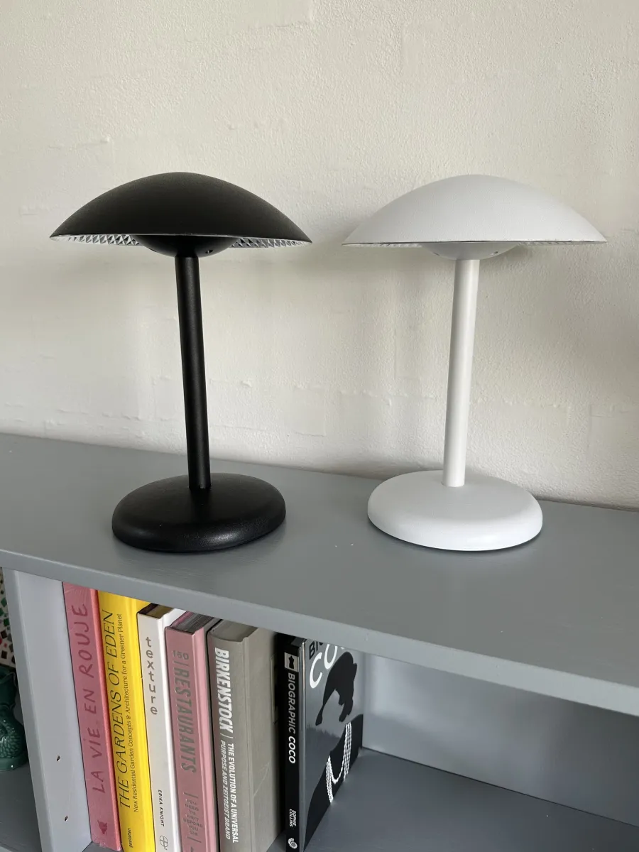 Basic u0026 More Bordlampe i Sort CALVIN (19,5x28,5cm)> Julegaver Til Hende|Bordlamper