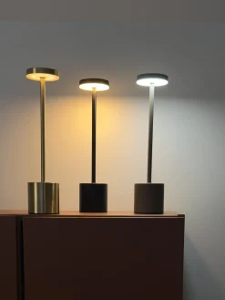 Basic u0026 More Bordlampe 8x34 cm Sort><noscript><img width=