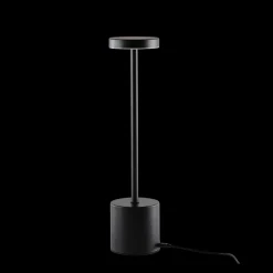 Basic u0026 More Bordlampe 8x34 cm Sort><noscript><img width=