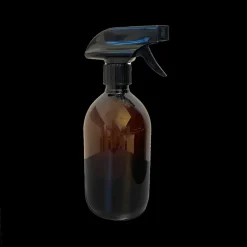 Ukendt Brun plastdispenser m. forstøver, 500ml> Øvrigt Badtilbehør