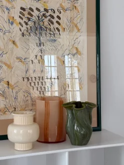 Basic u0026 More Cylindervase creme m/strib><noscript><img width=