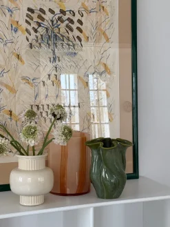 Basic u0026 More Cylindervase creme m/strib><noscript><img width=