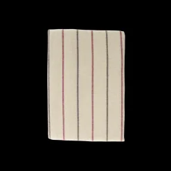 Basic u0026 More Dug Beige med Stribe MEGAN (140x270cm)> Duge