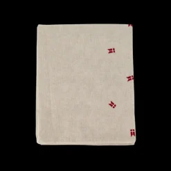 Basic u0026 More Dug m. Broderet Dansk Flag. (Ø160cm) Beige> Julegaver Til Hende|Duge