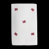 Basic u0026 More Dug m. Broderet Dansk Flag. (140x270cm) Hvid> Julegaver Til Hende|Julegaver Til Ham