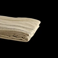 Basic u0026 More Dug (140x270cm). Biscuit m. Brun Stribe><noscript><img width=