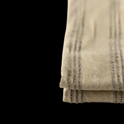 Basic u0026 More Dug (140x270cm). Biscuit m. Brun Stribe><noscript><img width=