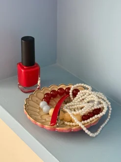 Basic u0026 More EDA Lille Skål (10x10x1,7cm) Lyserød><noscript><img width=