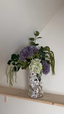 Basic u0026 More Evighedsbuket Lilla Drøm m. Hortensia og Eucalyptus> Julegaver Til Hende|Blomster