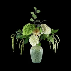 Basic u0026 More Evighedsbuket Nordisk Natur m. Hvide og Grønne Blomster> Julegaver Til Hende|Blomster