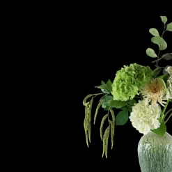 Basic u0026 More Evighedsbuket Nordisk Natur m. Hvide og Grønne Blomster><noscript><img width=