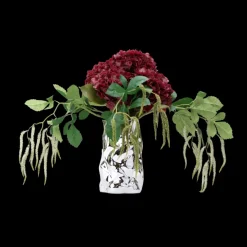 Basic u0026 More Evighedsbuket Rød Hortensia> Julegaver Til Hende|Blomster