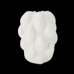 Basic u0026 More FABER Boble Vase (10,7x10,7x18,5cm) Lys Grå> Julegaver Til Hende|Vaser & Krukker