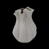 Basic u0026 More FABROA Buet Vase (15x15x21,2cm) Hvid> Julegaver Til Hende|Vaser & Krukker