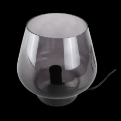 Basic u0026 More Glas Bordlampe 16,5x 14cm. Smoked><noscript><img width=