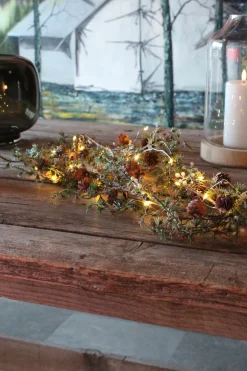 Det Gamle Apotek Gren med 20 LED m. Timer> Julepynt & Dekoration|Jul