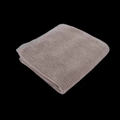 Basic u0026 More Håndklæde m Stribe CAMRON (50x100cm)Grøn/Beige><noscript><img width=