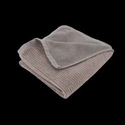 Basic u0026 More Håndklæde m Stribe CAMRON (50x100cm)Grøn/Beige><noscript><img width=