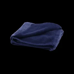 Basic u0026 More Håndklæde m Stribe CAMRON (50x100cm) Blå><noscript><img width=