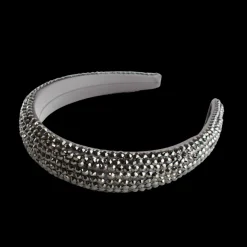 Ukendt Hårbøjle m. sten, sølv> Hårpynt & Smykker