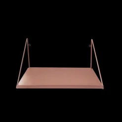 Basic u0026 More Hylde i Metal MARINO (45x21,5x24cm) Rosa> Boligtilbehør