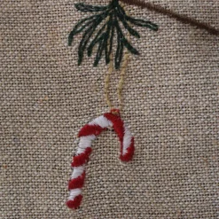 Basic u0026 More Julebordløber m Broderi (40x140cm)><noscript><img width=