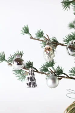 Basic u0026 More Julekugler i Rør Sølv 9 stk (3cm)><noscript><img width=