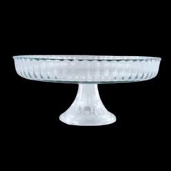 Basic u0026 More Kagestand BAGUS (Ø27x12cm) Transparent> Julegaver Til Hende|Skåle & Fade