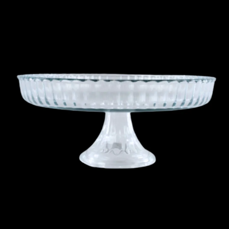 Basic u0026 More Kagestand BAGUS (Ø27x12cm) Transparent> Julegaver Til Hende|Skåle & Fade