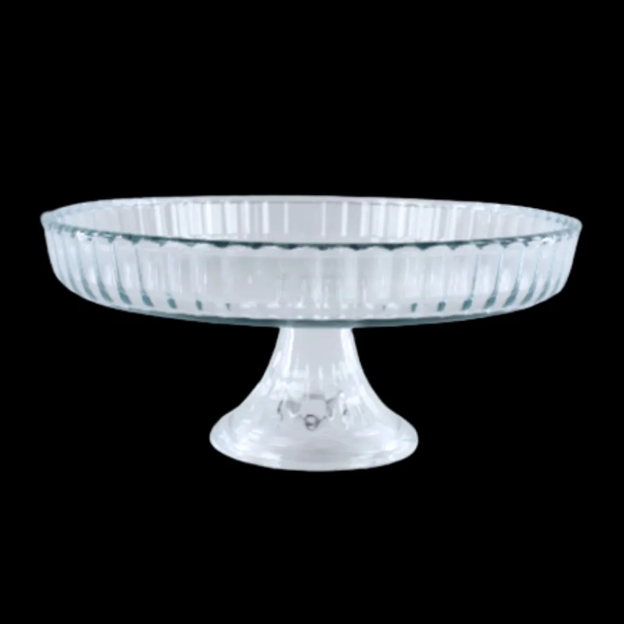 Basic u0026 More Kagestand BAGUS (Ø27x12cm) Transparent> Julegaver Til Hende|Skåle & Fade