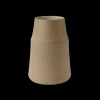 Knapstrup - Clay Vase Warm Sand (18cm)> Julegaver Til Hende|Vaser & Krukker
