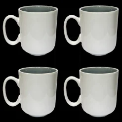 Ukendt Krus m/hank lys grå - sæt/4stk. - WEB> Julegaver Til Ham|Kopper & Krus