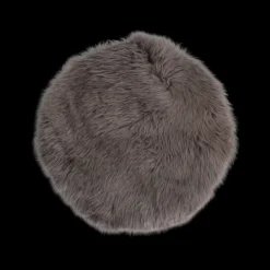 Basic u0026 More Lammeskind (Ø40cm) Grå> Boligtilbehør