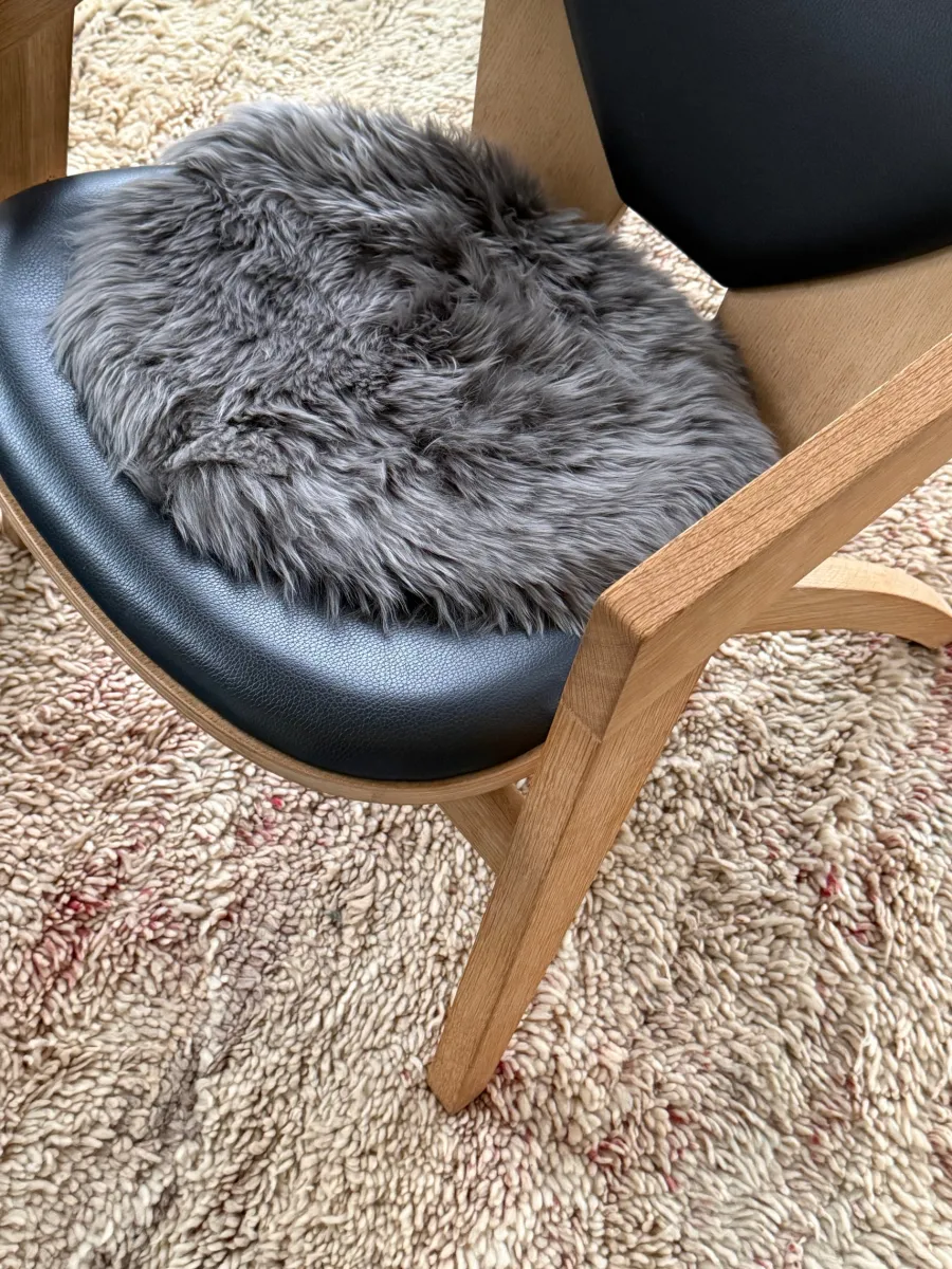 Basic u0026 More Lammeskind (Ø40cm) Hvid> Boligtilbehør