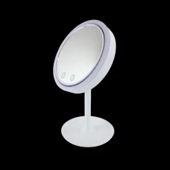 Basic u0026 More LED Spejl med blæser, Bruger 4 x AA Batterier> Makeup & Tilbehør|Makeup & Tilbehør