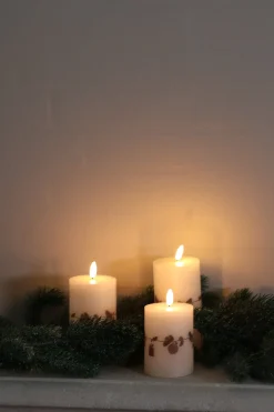 Basic u0026 More LED Vokslys 3 stk. Juleguirlande m. Fjernbetjening><noscript><img width=