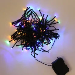 Basic u0026 More Lyskæde 192 LED Multifarve Udendørs (14,5m)> Julepynt & Dekoration|Jul